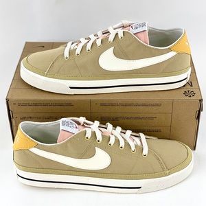 Nike Court Legacy Canvas Next Nature Wheat Sail Men's Sneakers Shoes DV0516-700